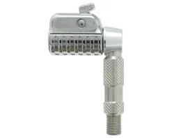 Prestacycle Pro Schrader Head (Silver)