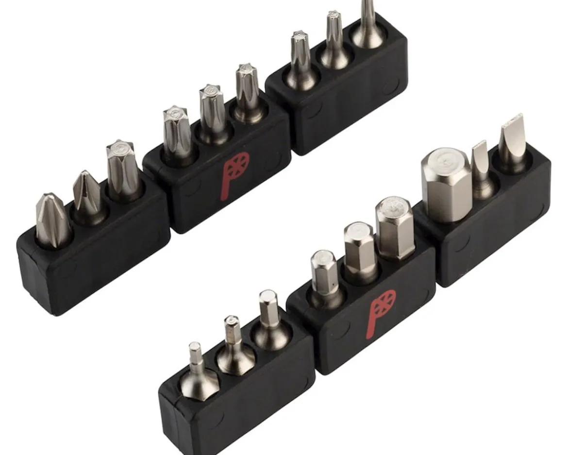 Prestacycle Professional 1/4" S2 Hex Bit Set (18 Piece)
