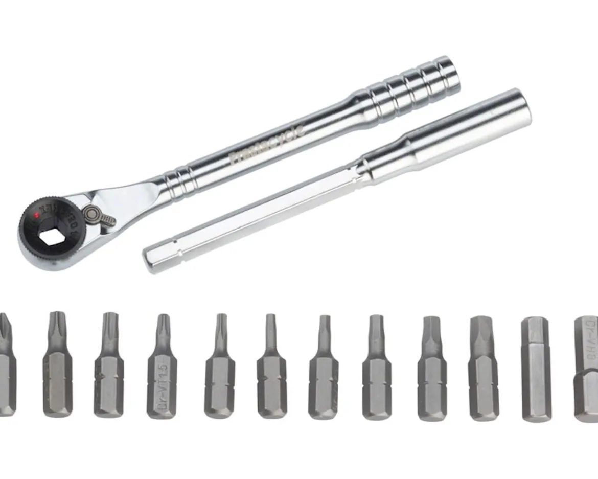 Prestacycle T-Handle Ratchet Tool Kit
