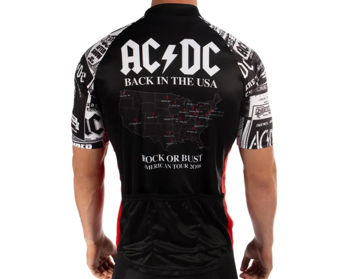 Primal Wear Men's Prisma Short Sleeve Jersey (AC/DC American Tour) (M)