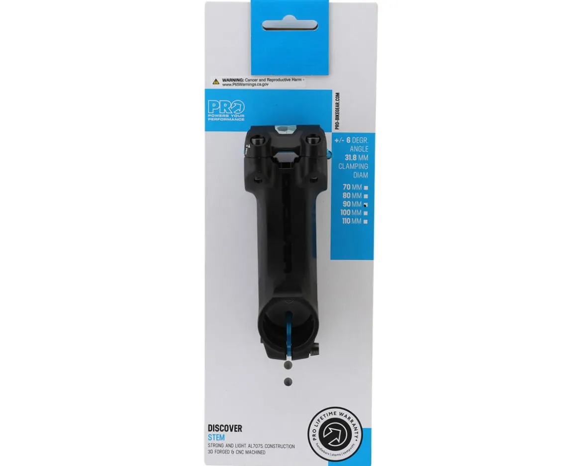 PRO Discover Gravel Stem (Black) (31.8mm) (90mm)