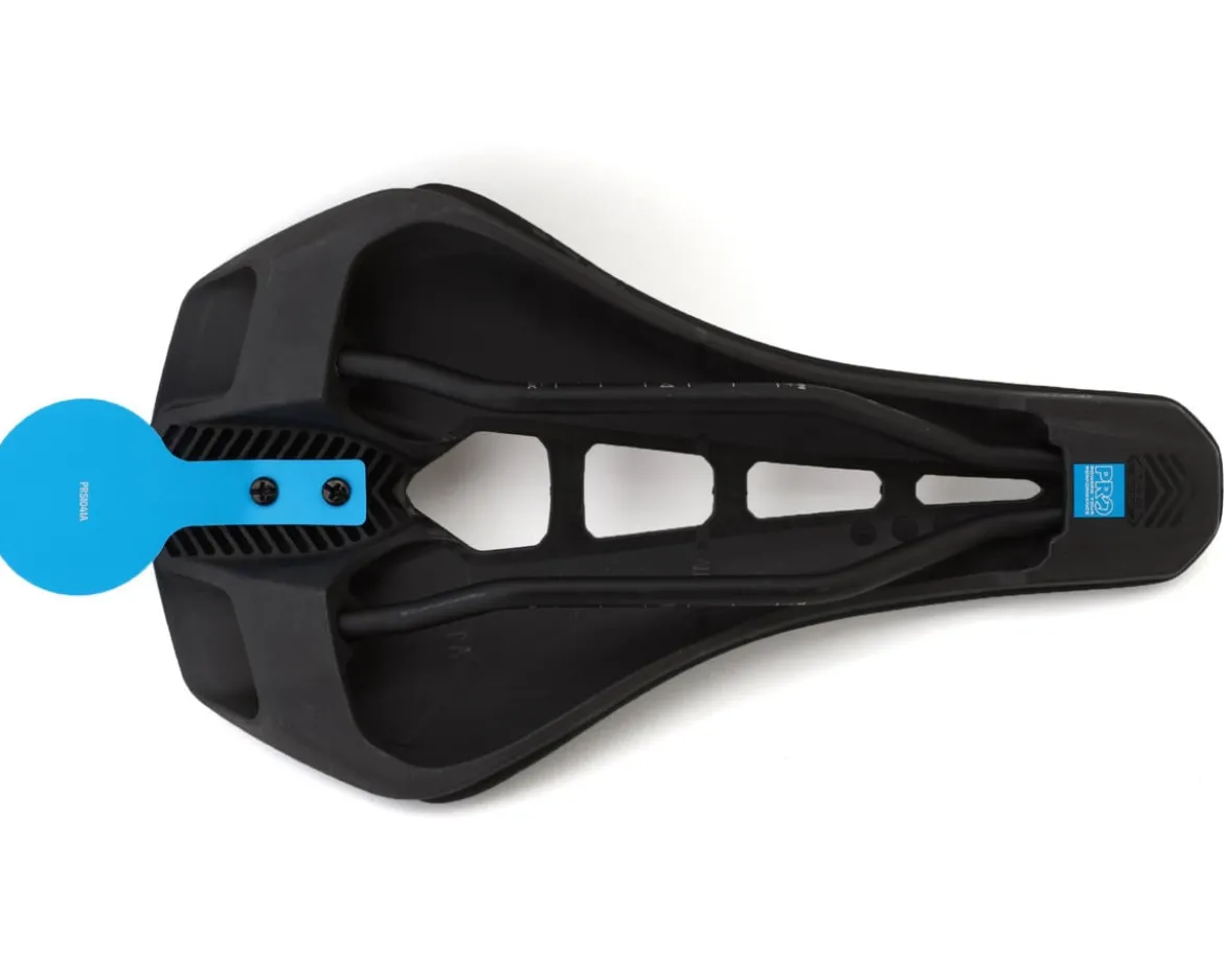 PRO Stealth Curved Performance Saddle (Black) (Stainless Steel Rails) (142mm)
