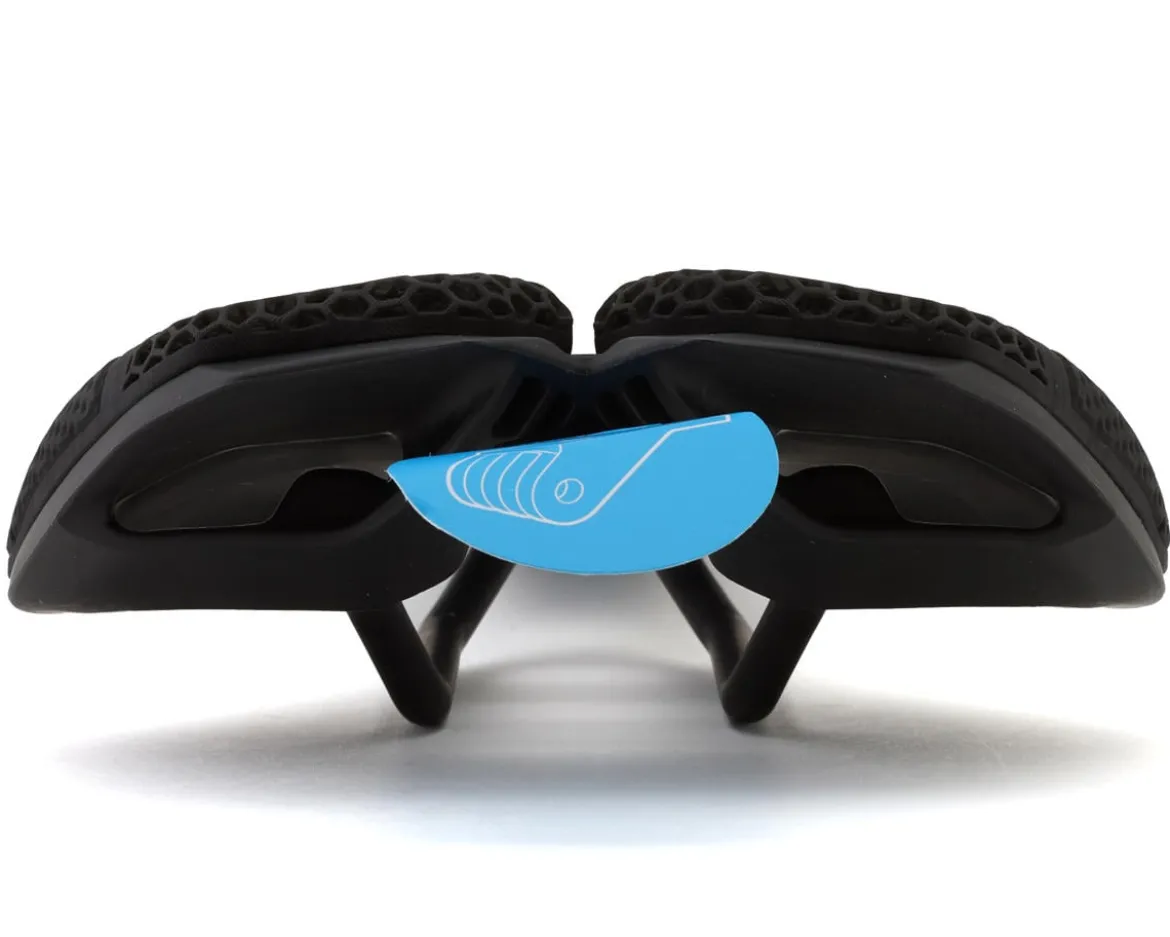 PRO Stealth 3D Performance Saddle (Black) (Stainless Steel Rails) (152mm)