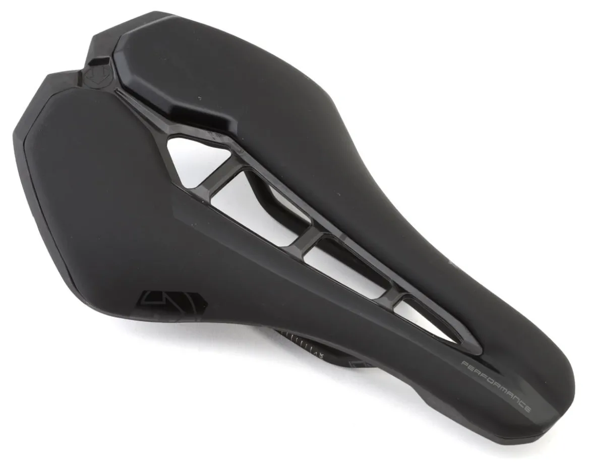 PRO Stealth Performance Saddle (Black) (Stainless Steel Rails) (142mm)