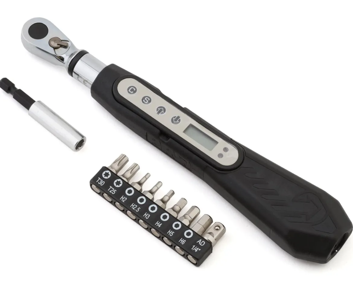 PRO Team Digital Torque Wrench (2-25Nm) (w/Bits)