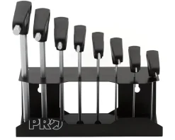 PRO T-Wrench Set W/ Holder (Black)