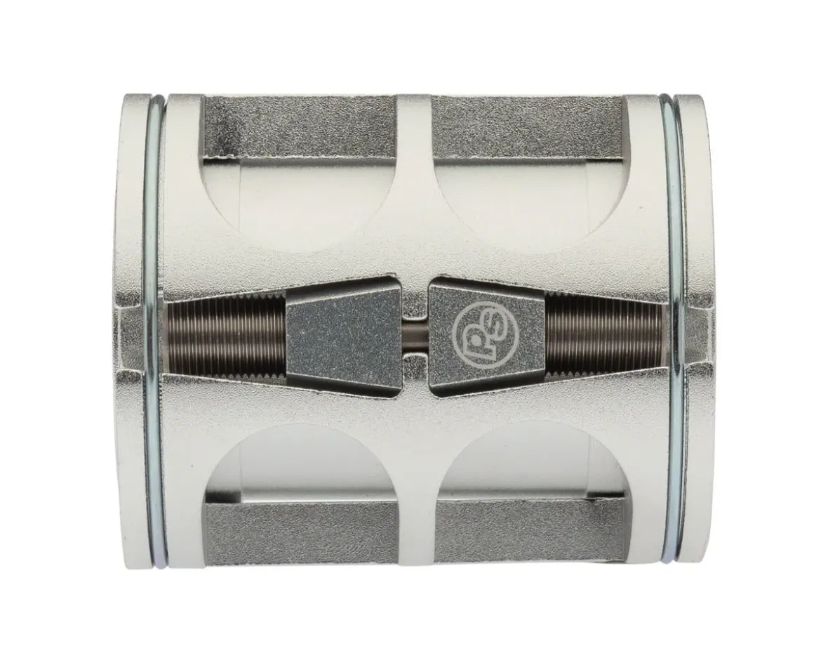 Problem Solvers Bushnell Eccentric Lightweight Bottom Bracket (Silver) (68mm x 54mm)