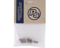 Problem Solvers 16mm Inner Chainring Bolts (Silver) (Stainless Steel)
