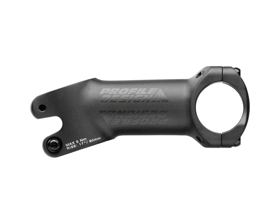 Profile Design 1/Seventeen Stem (Black) (31.8mm) (100mm) (17°)