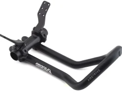 Profile Design Airstryke II Aluminum Aerobar (Black) (Ergo Armrests, L2 Flip-Up Bracket)