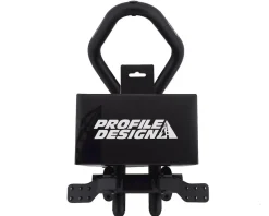 Profile Design Airstryke II Aluminum Aerobar (Black) (Ergo Armrests, L2 Flip-Up Bracket)