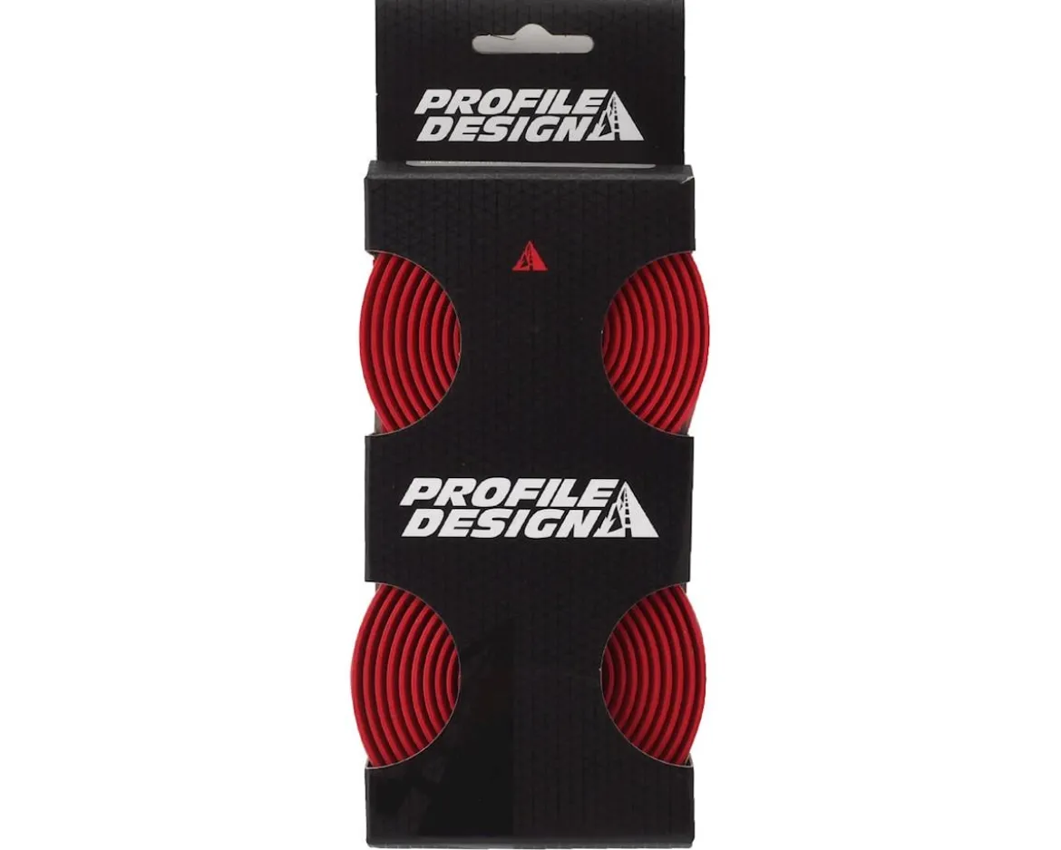 Profile Design Cork Wrap Handlebar Tape (Red)