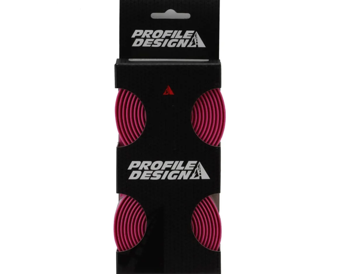 Profile Design Cork Wrap Handlebar Tape (Dark Pink)