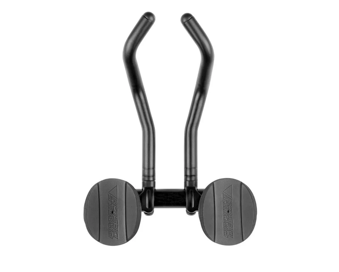 Profile Design Legacy II Aluminum Aerobar (Black) (w/ ZB Bracket & Venturi Armrest)
