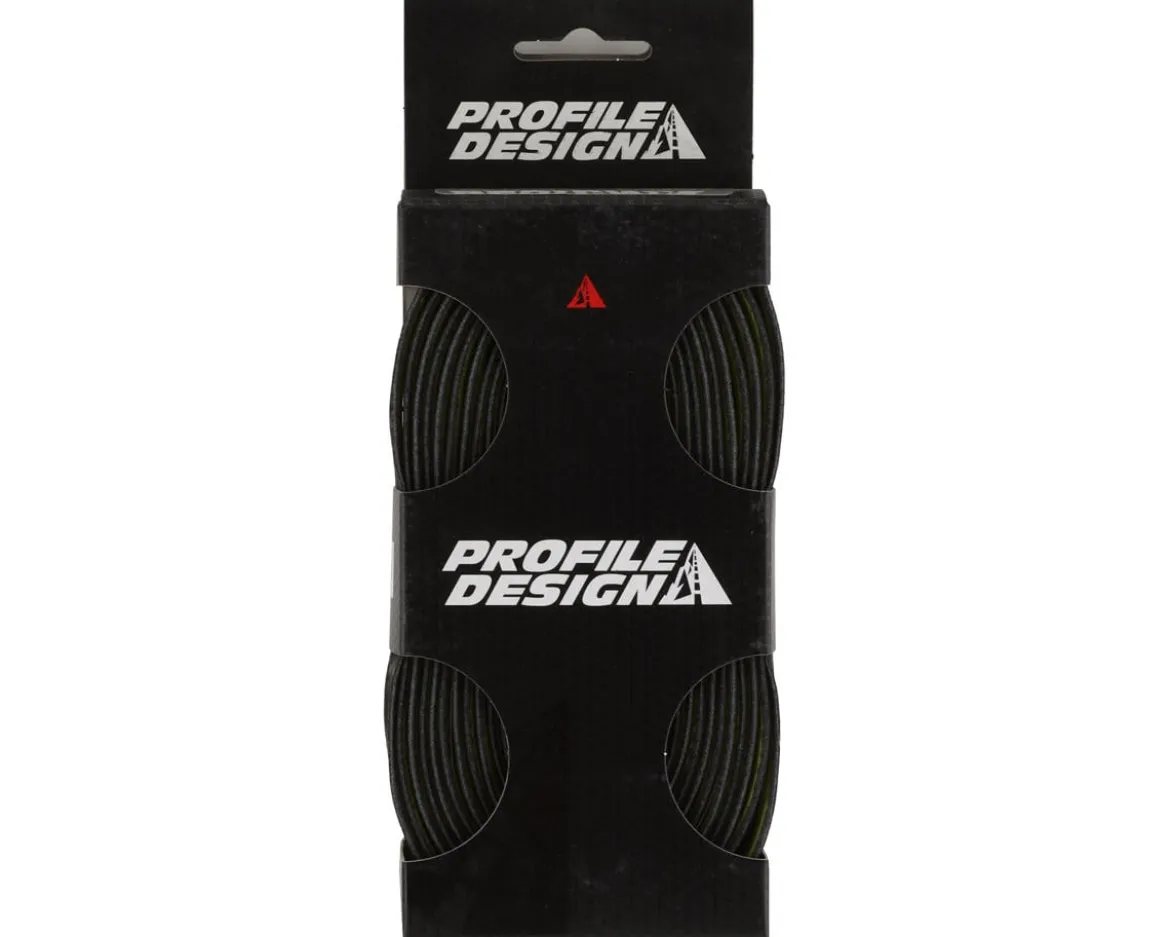 Profile Design Perforated Handlebar Tape (Black/Yellow)