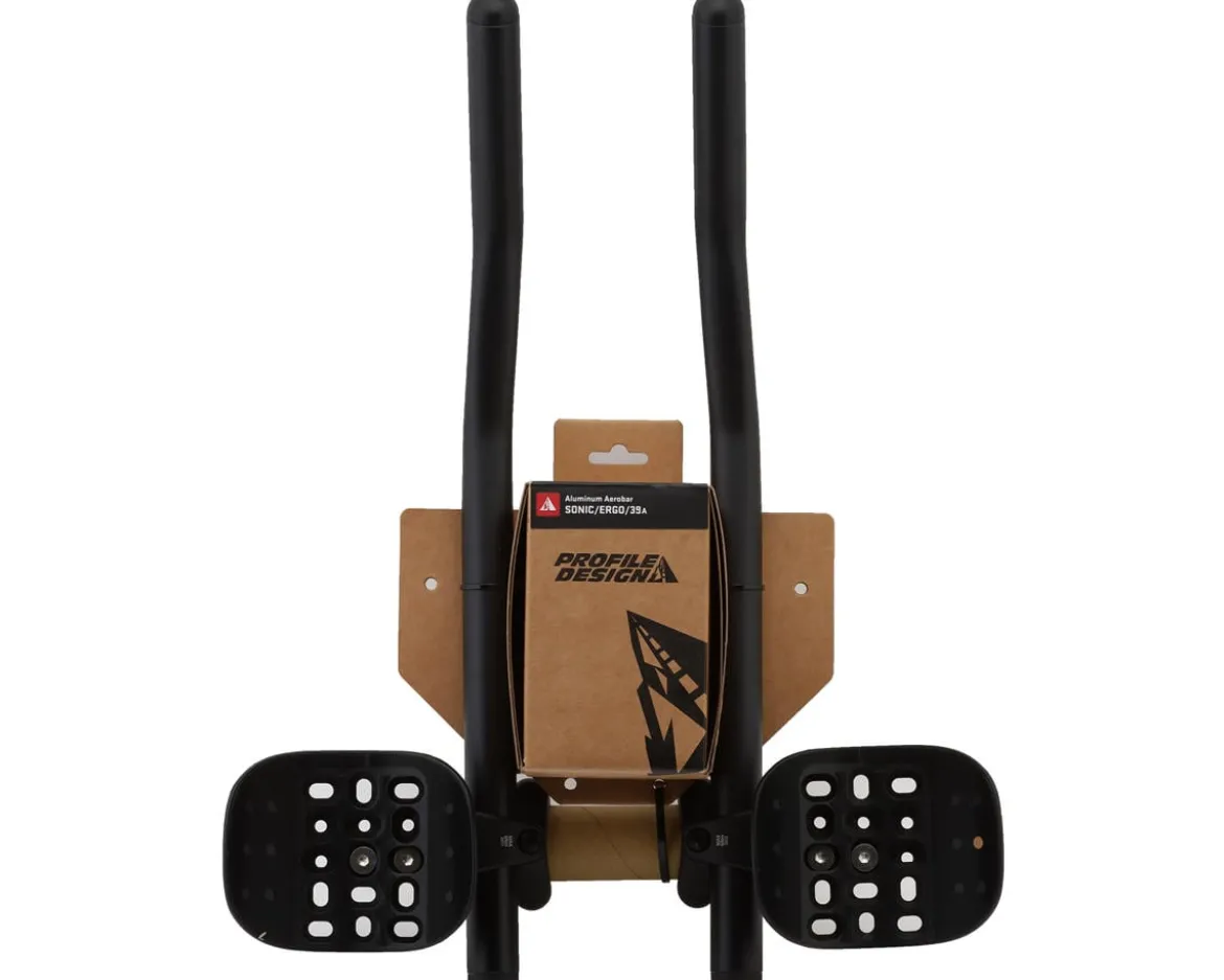 Profile Design Sonic Ergo Aerobar (Black) (31.8mm) (39a)
