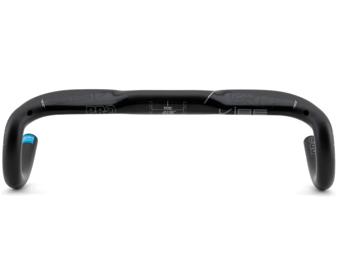PRO Vibe Aero Alloy Handlebar (Black) (31.8mm) (38cm)
