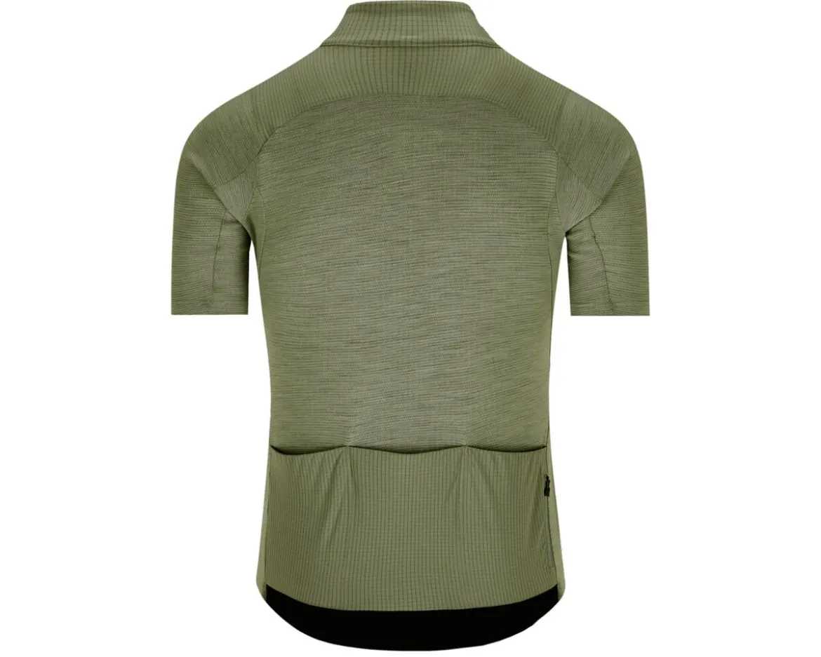 Q36.5 Adventure Tech Merino Jersey (Drab Green) (S)