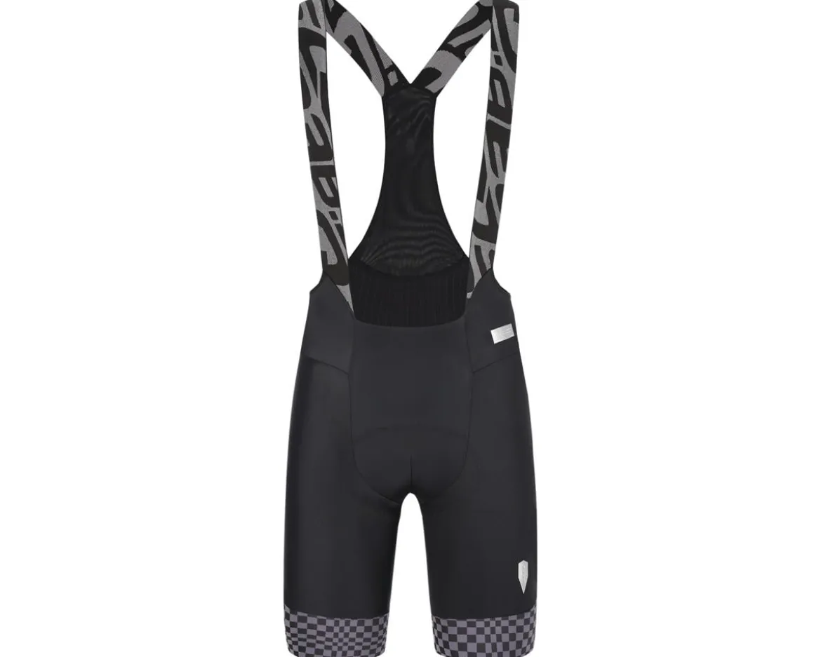 Q36.5 Gregarius Pro Bib Short (Check Grey) (S)