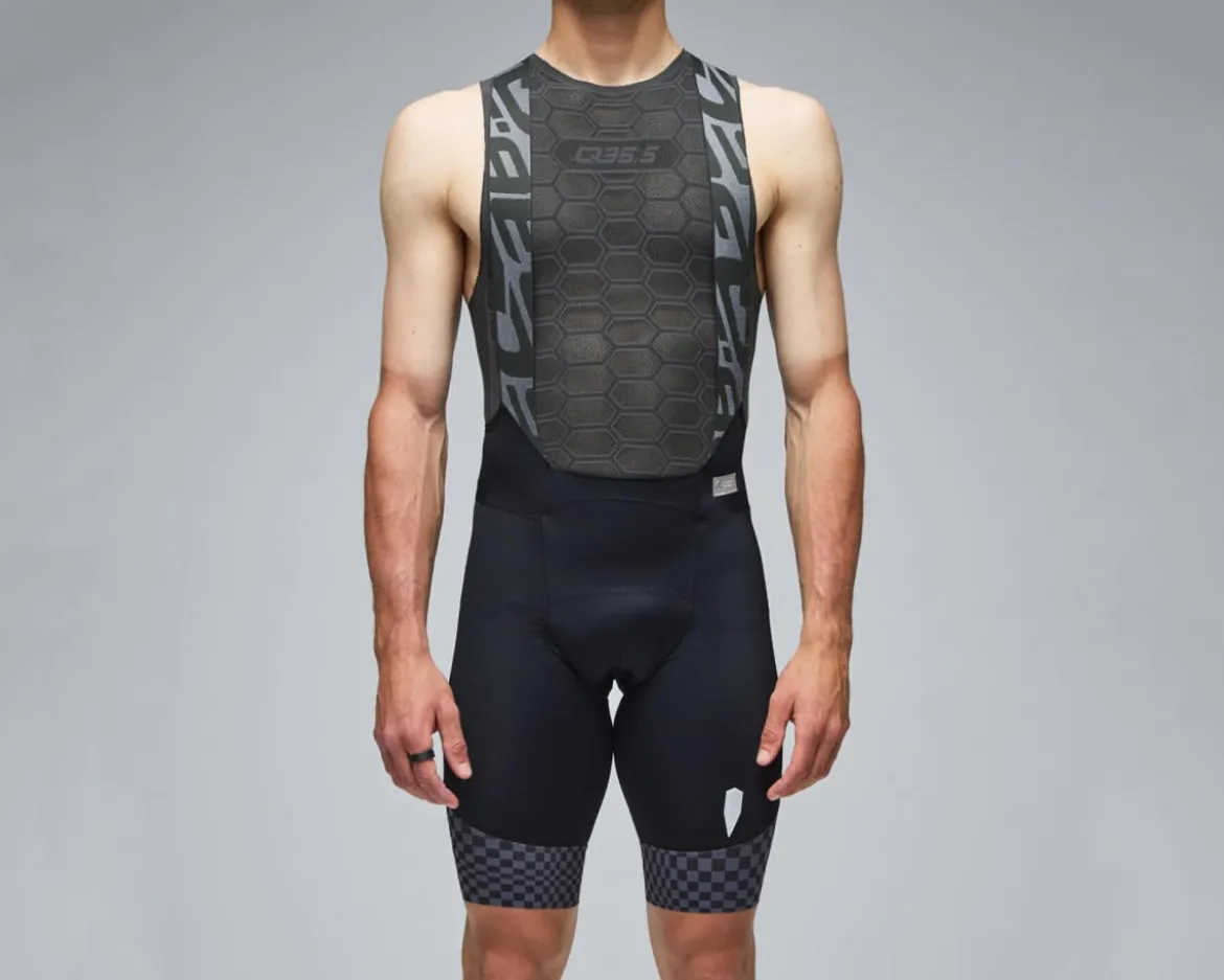 Q36.5 Gregarius Pro Bib Short (Check Grey) (S)