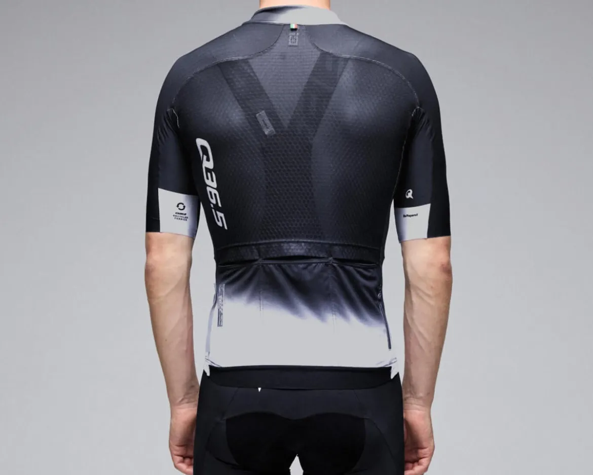 Q36.5 Gregarius Pro Collar Fade Jersey (Black) (S)