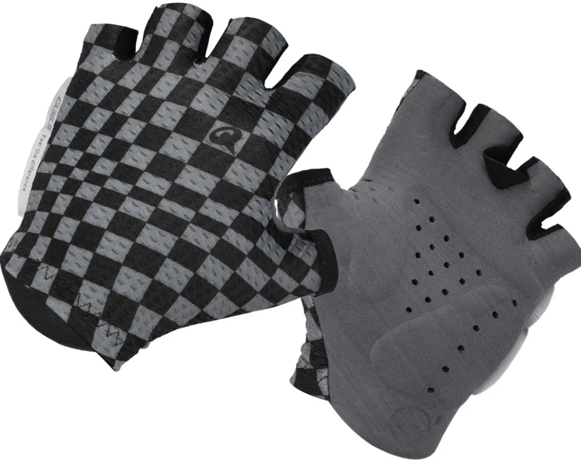 Q36.5 Summer Gloves (Check Grey) (M)