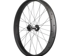 Quality Wheels Custom Alex CF-1 Carbon DT Swiss 350 Disc Front Wheel (26" Fat) (15 x 150mm) (6-Bolt)