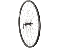 Quality Wheels Deore/DH19 Front Wheel (Black) (QR x 100mm) (700c)