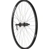 Quality Wheels Shimano/DH19 Mountain Rear Wheel (Black) (Shimano HG) (QR x 135mm) (26")
