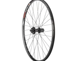 Quality Wheels Value Double Wall Series Disc Rear Wheel (Black) (Shimano HG) (QR x 135mm) (26") (6-Bolt) (Tubeless)