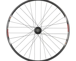 Quality Wheels Value Double Wall Series Disc Rear Wheel (Black) (Shimano HG) (QR x 135mm) (26") (6-Bolt) (Tubeless)