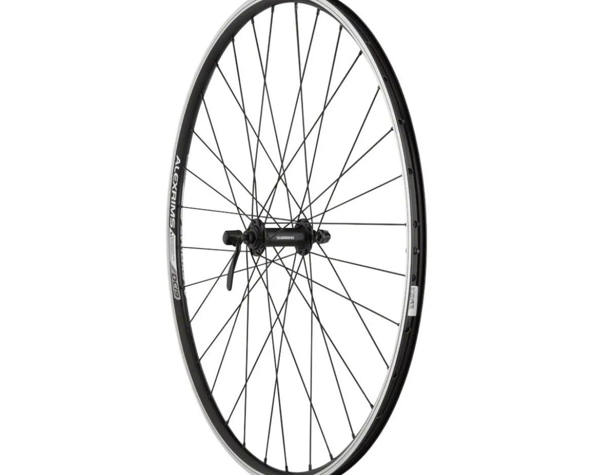 Quality Wheels Value Double Wall Series Wheel (Black) (Front) (QR x 100mm) (700c)