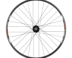 Quality Wheels Value Double Wall Series Disc Front Wheel (Black) (QR x 100mm) (26