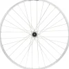 Quality Wheels Value Double Wall Series Rear Wheel (700c) (QR x 130mm) (Rim Brake) (HG 10) (Silver) (Clincher)