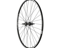 Quality Wheels Value Double Wall Series Rear Wheel (700c) (10 x 1 x 135mm) (Rim Brake) (HG 10) (Clincher)