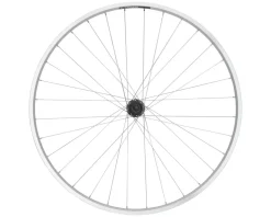Quality Wheels Value Double Wall Series Rear Wheel (700c) (QR x 135mm) (Rim Brake) (HG 10) (Silver) (Clincher)