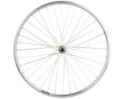 Quality Wheels Value HD Series Front Wheel (700c) (QR x 100mm) (Rim Brake) (Silver) (Clincher)