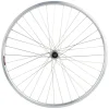 Quality Wheels Value HD Series Rear Wheel (700c) (QR x 130mm) (Rim Brake) (HG 10) (Silver) (Clincher)