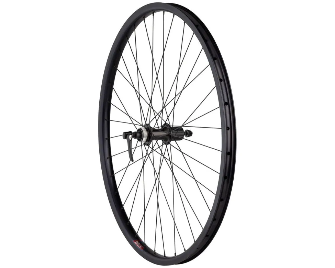 Quality Wheels Value HD Series Disc Rear Wheel (700c) (QR x 135mm) (Centerlock) (HG 10)