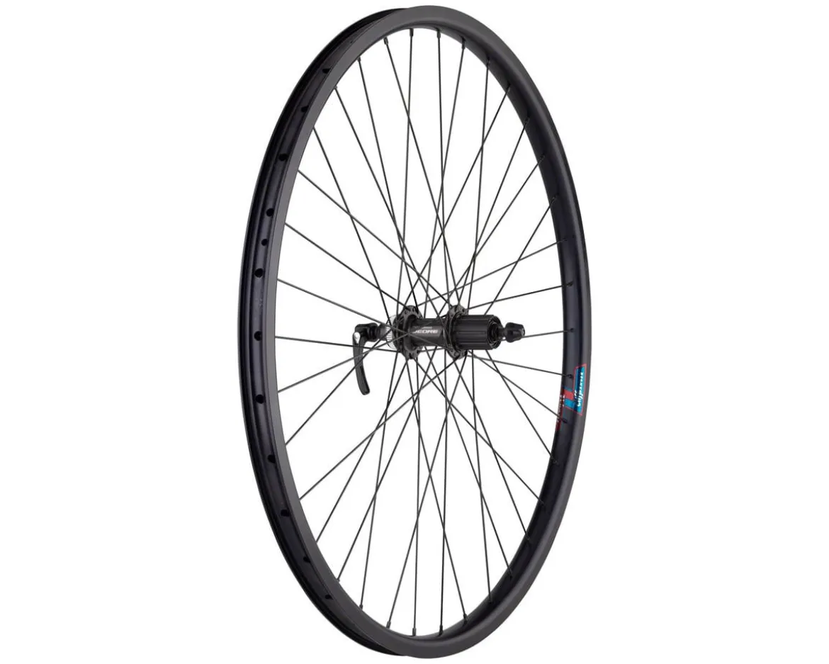 Quality Wheels Value HD Series Disc Rear Wheel (700c) (QR x 135mm) (Centerlock) (HG 10)