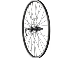 Quality Wheels Value Rim Brake Rear Wheel (Black) (Shimano HG) (QR x 135mm) (26")