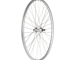 Quality Wheels Value Single Wall Series Rear Wheel (27") (QR x 130mm) (Rim Brake) (Freewheel) (Silver) (Clincher)