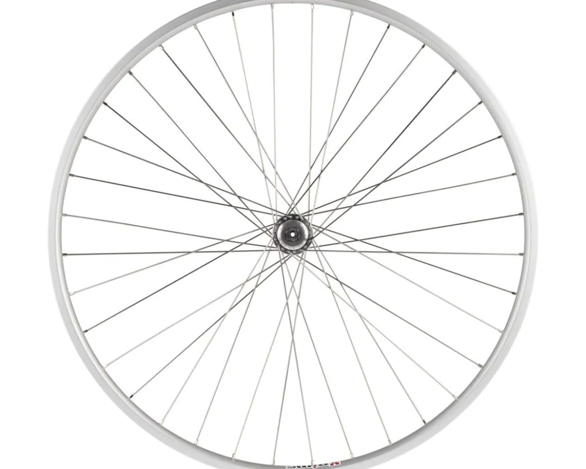 Quality Wheels Value Single Wall Series Rear Wheel (27") (QR x 130mm) (Rim Brake) (Freewheel) (Silver) (Clincher)