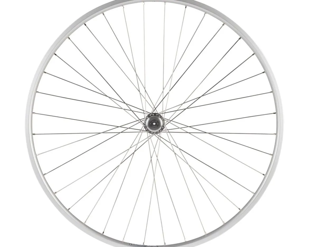 Quality Wheels Value Single Wall Series Rear Wheel (27") (QR x 130mm) (Rim Brake) (Freewheel) (Silver) (Clincher)