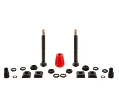Quarq Tyrewiz 2.0 Tubeless Valve Stem Pack (Black) (Pair) (Length A)