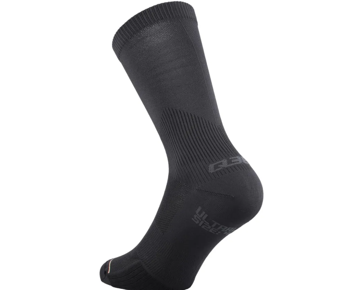 Q36.5 Ultra Long Socks (Black) (40-43)