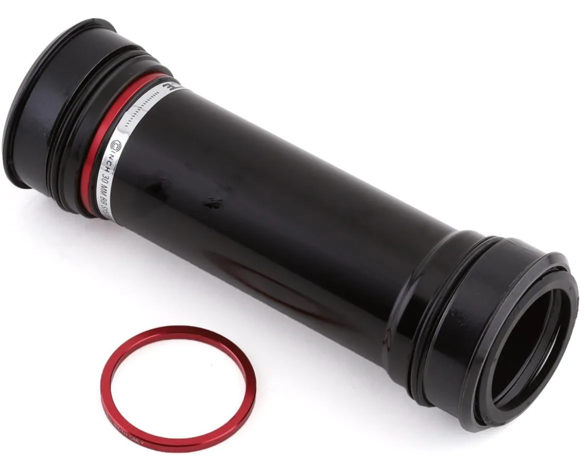 Race Face BB124 Double Row CINCH Bottom Bracket (Black) (BB121,124) (30mm Spindle)