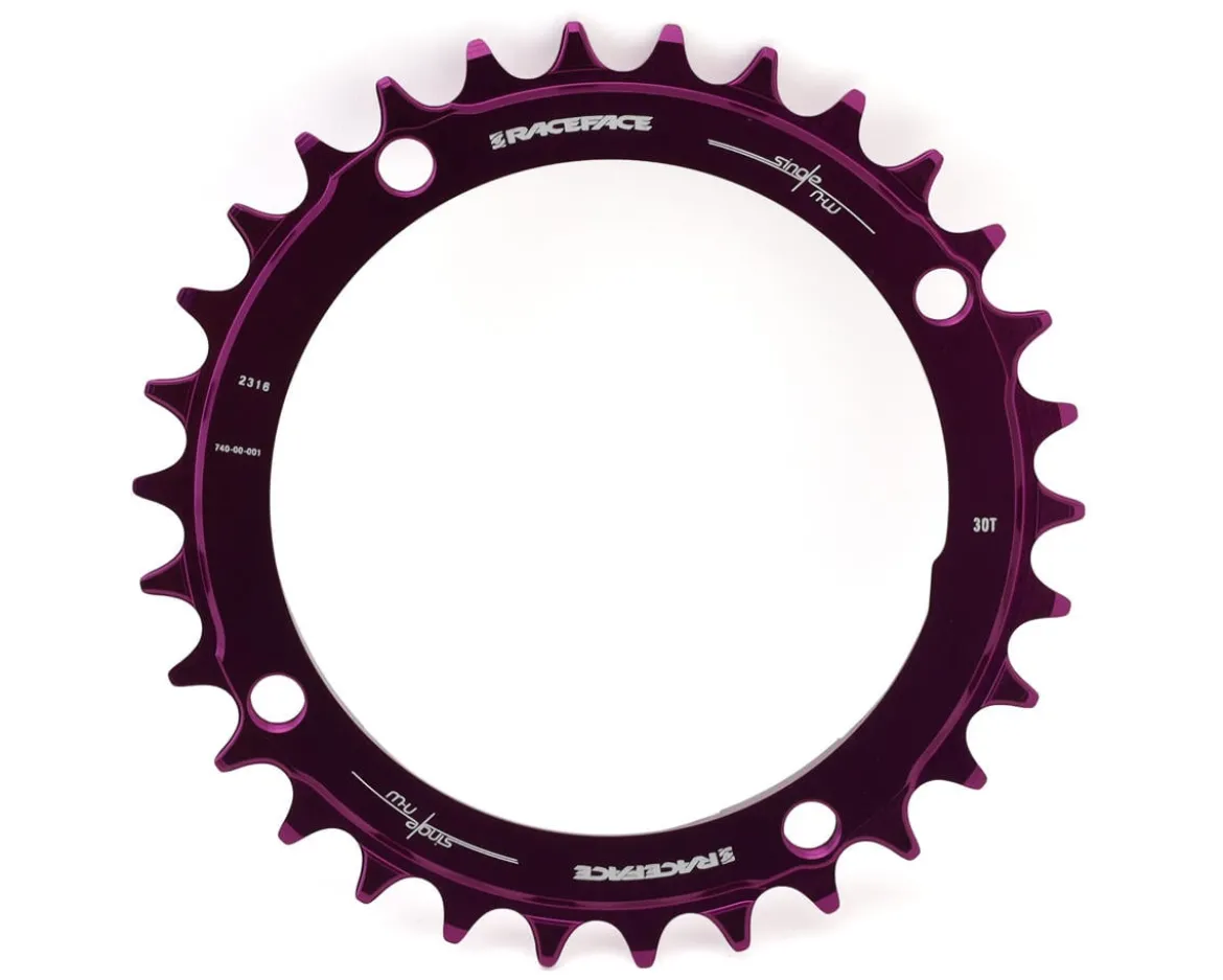 Race Face Narrow-Wide Chainring (Purple) (1 x 9-12 Speed) (104mm BCD) (Single) (30T)
