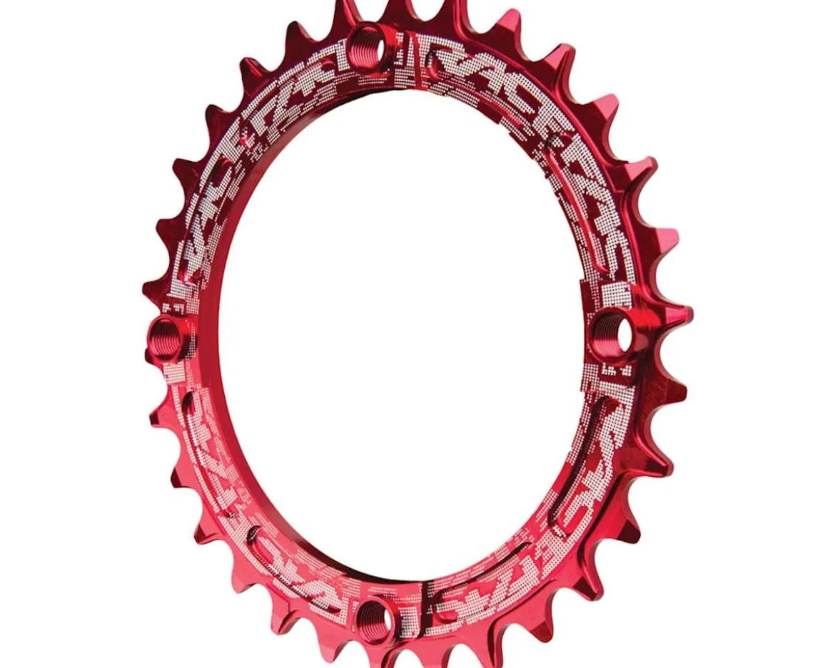Race Face Narrow-Wide Chainring (Red) (1 x 9-12 Speed) (104mm BCD) (Single) (30T)