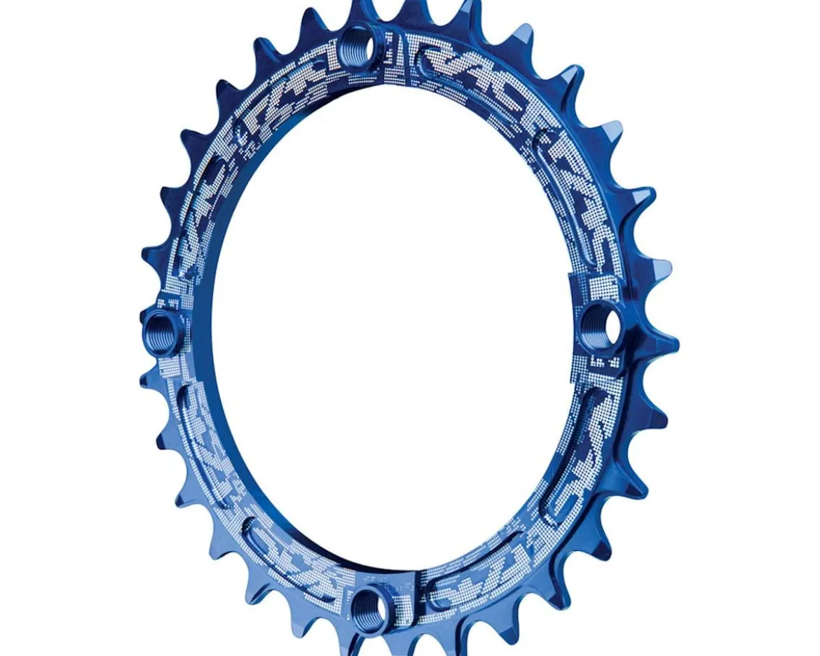 Race Face Narrow-Wide Chainring (Blue) (1 x 9-12 Speed) (104mm BCD) (Single) (30T)